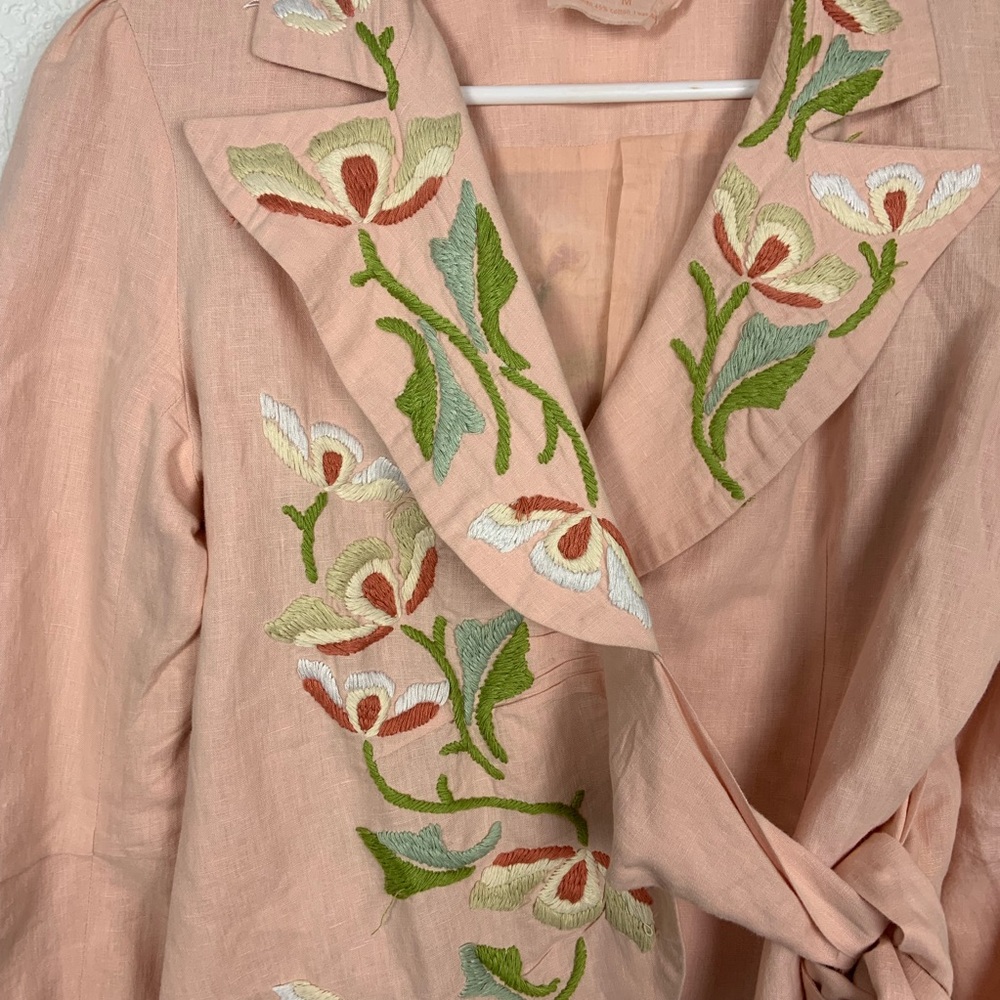 Joystick Johhny Was Pink Embroidered Jacket Medium - Picture 4 of 8